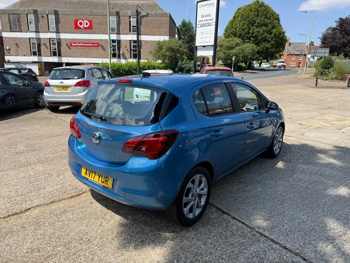 Used Vauxhall Corsa 2017 Blue Hatchback