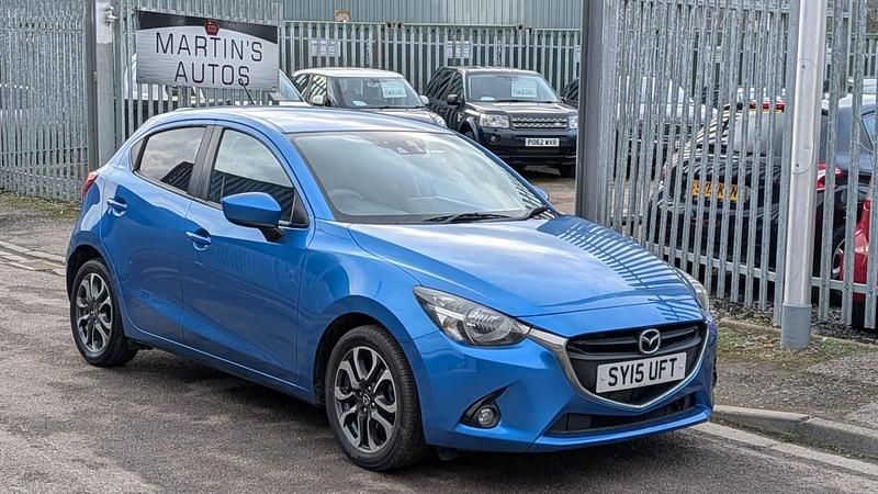 Used Mazda 2 Edition 2015 Blue Hatchback
