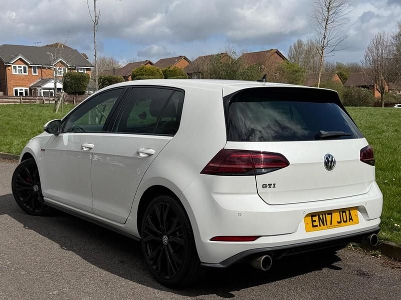 Used VW Golf VII GTI 2017 White Hatchback