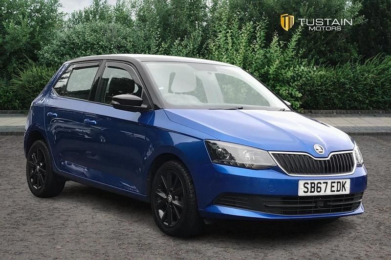 Blue Used 2017 Skoda Fabia Colour Edition Hatchback | £8,999 (A bit pricey) - Image 1/4
