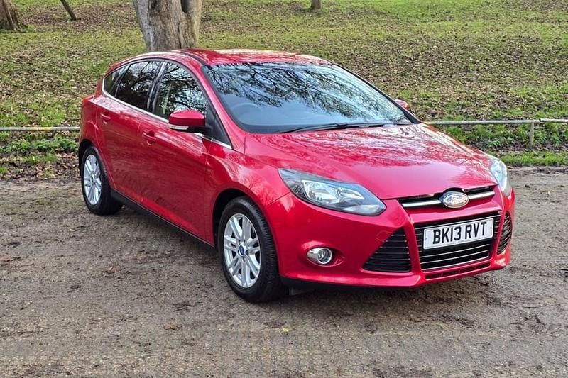 Red Used 2013 Ford Focus Titanium Hatchback | £2,995 (Fair price) - Image 1/1
