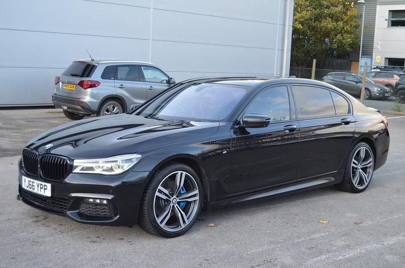 Black Used 2016 BMW 730L M Sport Sedan | £16,999 - Image 1/4
