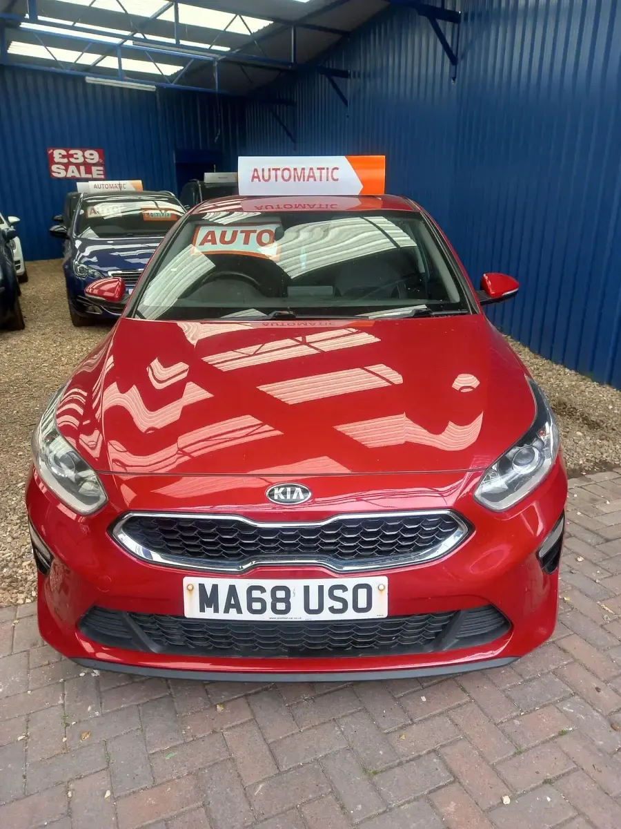 Used Kia Ceed 136 HP (100 kW) 2018 Red Hatchback
