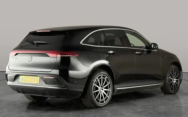 Used Mercedes EQC400 AMG line 300 kW (408 HP) 2022 Black SUV