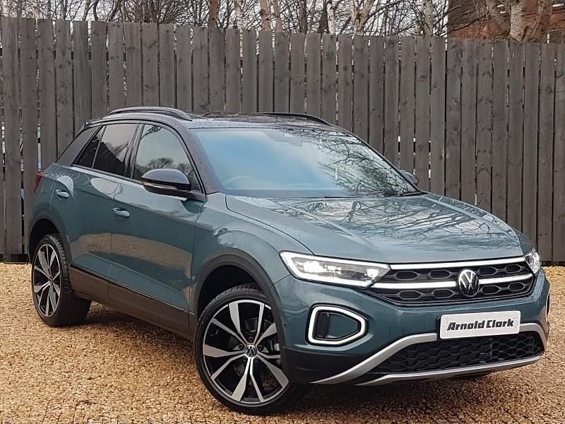 Blue New 2025 VW T-Roc Design SUV | £28,895 (Super price) - Image 1/4