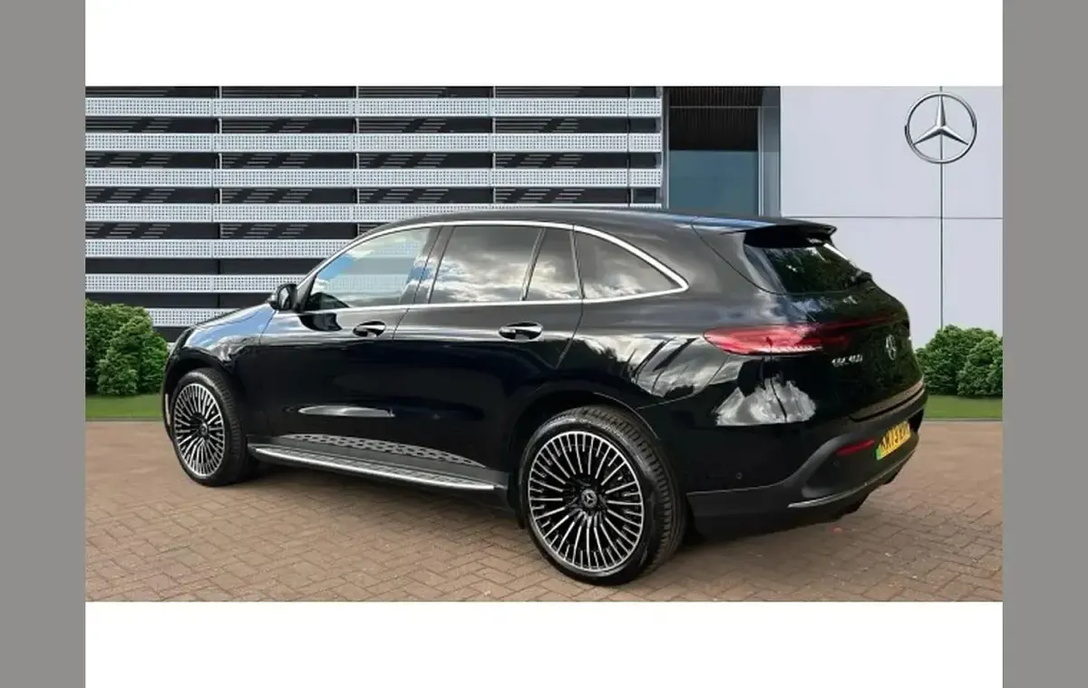 Used Mercedes EQC400 AMG Line Premium 300 kW (408 HP) 2023 Black SUV