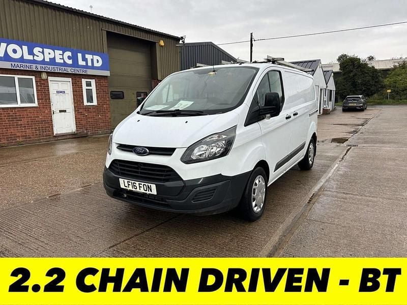 Used Ford Transit Custom 100 HP (73 kW) 2016 White Van