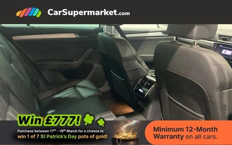 Used Skoda Superb SE L Executive 150 HP (110 kW) 2018 White Estate