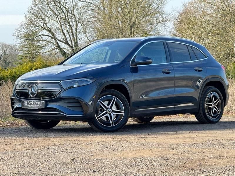 Blue Used 2021 Mercedes EQA250 AMG line SUV | £20,200 (Good price) - Image 1/3