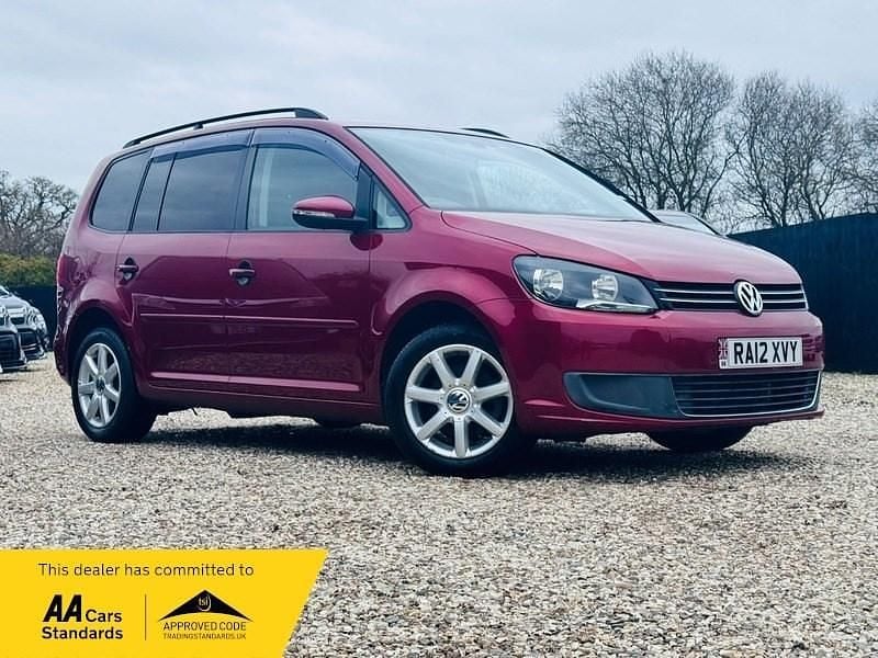 Used VW Touran Comfortline 2012 Red MPV