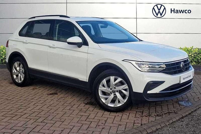 White Used 2021 VW Tiguan Life SUV | £18,495 (Fair price) - Image 1/4