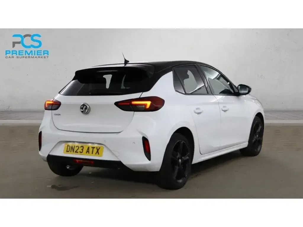 Used Vauxhall Corsa 2023 Arctic white (solid paint) Hatchback