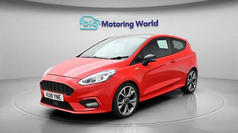 Used Ford Fiesta ST-Line 140 HP (102 kW) 2018 Red Hatchback