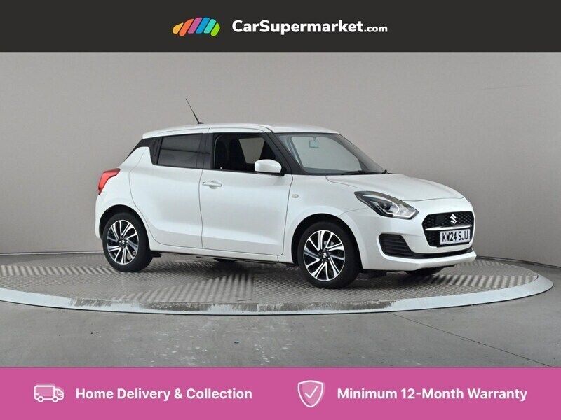 White Used 2024 Suzuki Swift SZ-L Hatchback | £12,197 (Good price) - Image 1/4