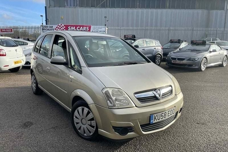 Gold Used 2008 Vauxhall Meriva Club MPV | £995 (Good price) - Image 1/1