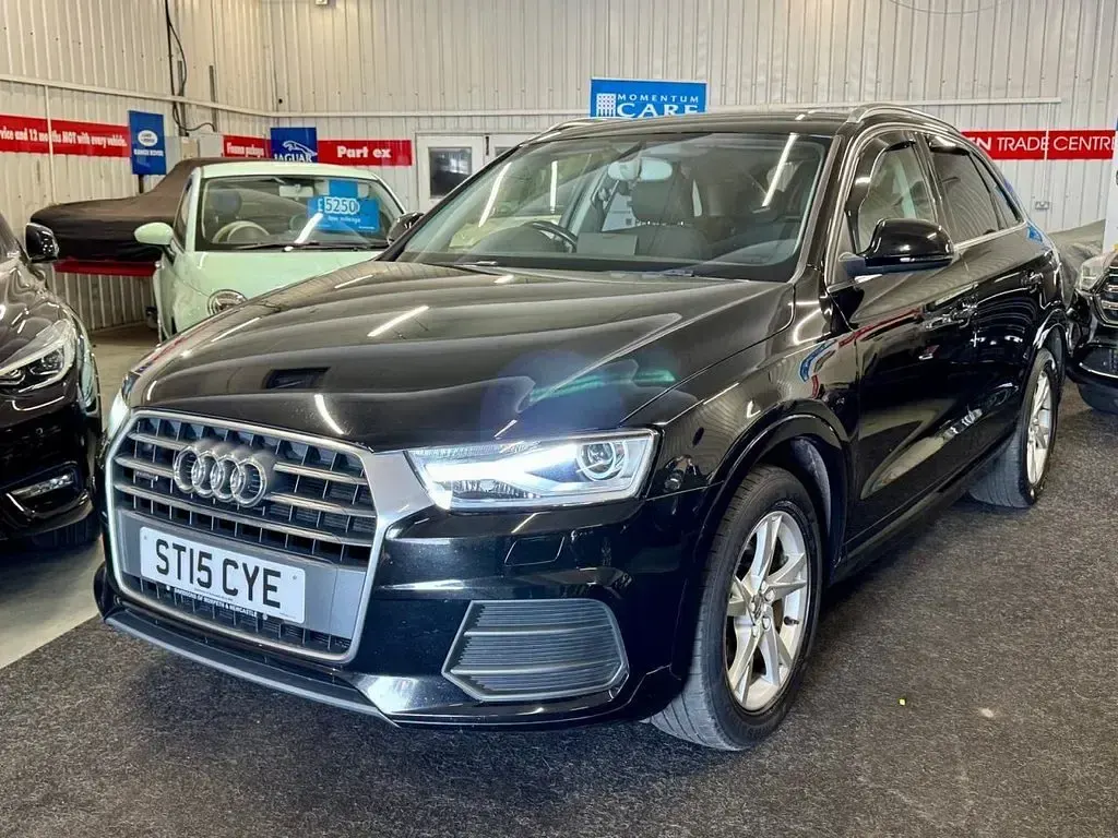 Used Audi Q3 Design 150 HP (110 kW) 2015 Black SUV