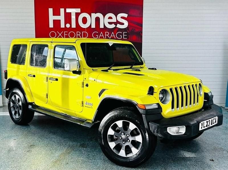 Used Jeep Wrangler Overland 272 HP (200 kW) 2023 Yellow SUV