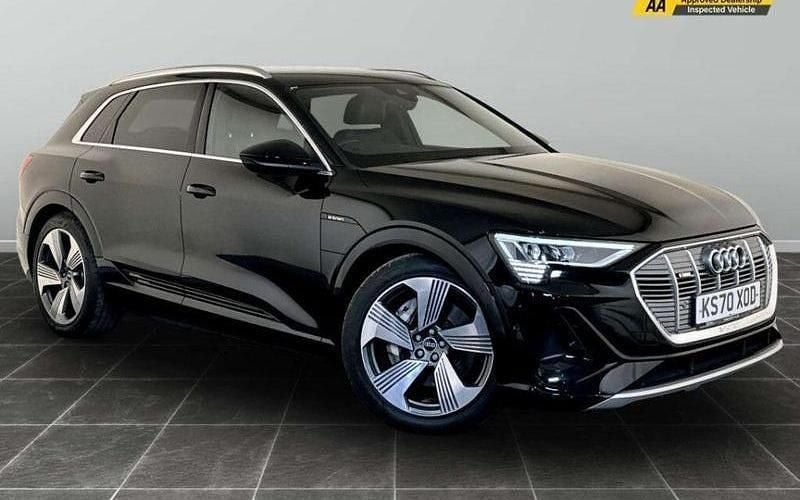 Black Used 2021 Audi e-tron S-Line SUV | £19,595 (Good price) - Image 1/3