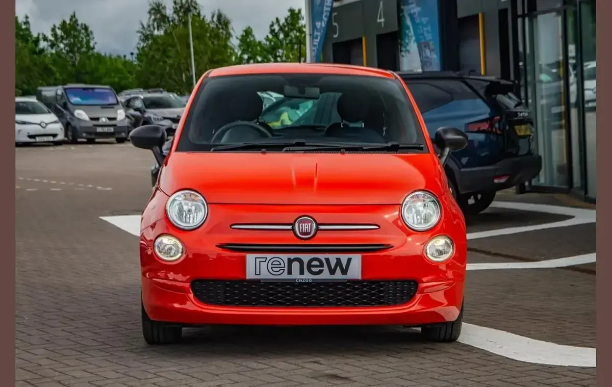 Used Fiat 500 Pop 68 HP (50 kW) 2021 Orange Hatchback