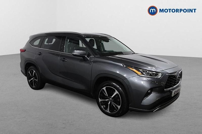 Grey Used 2022 Toyota Highlander Premium SUV | £36,499 (Fair price) - Image 1/4