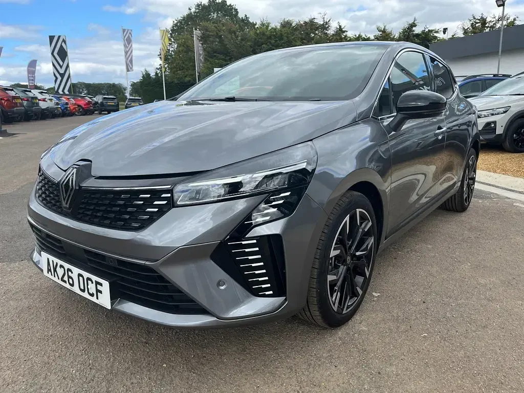 New Renault Clio Techno 2026 Grey Hatchback