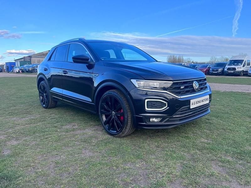 Usado VW T-Roc R-line 150 HP (110 kW) 2021 Preto SUV
