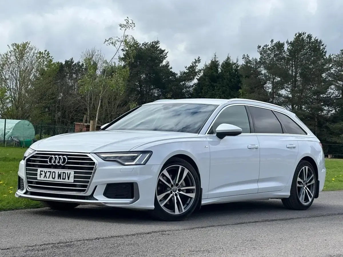 Usado Audi A6 S-Line 204 HP (150 kW) 2020 Branco Carrinha