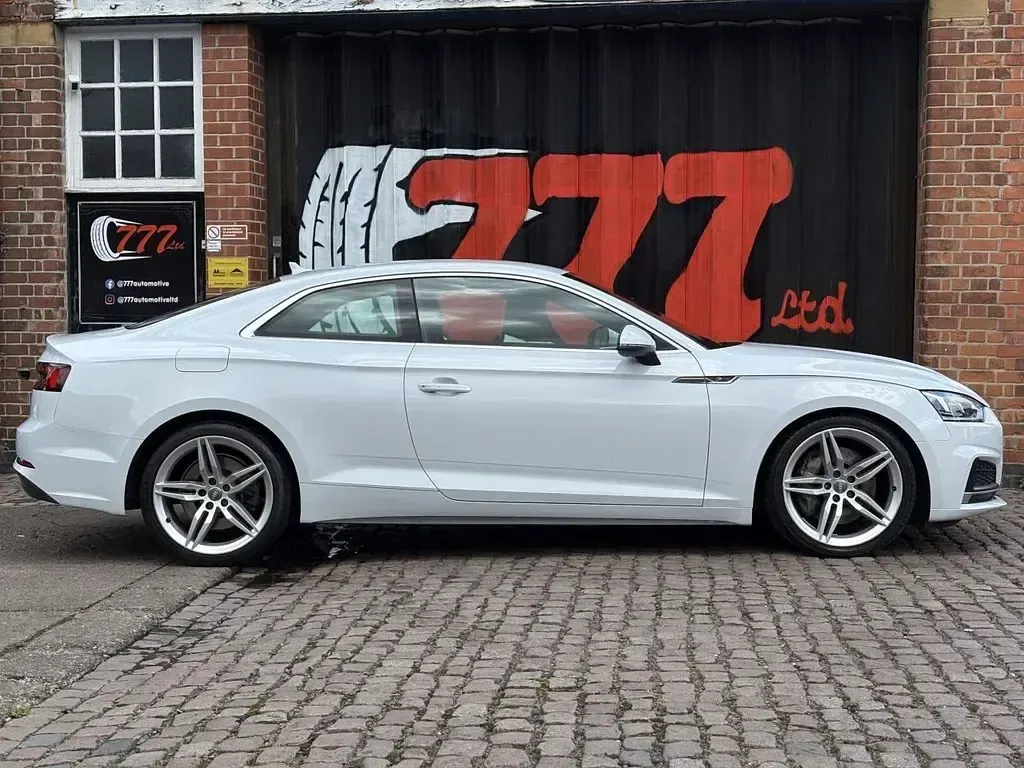 Used Audi A5 S-Line 2019 White Coupe