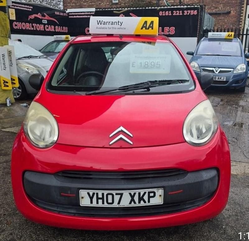 Used Citroën C1 67 HP (49 kW) 2007 Red Hatchback