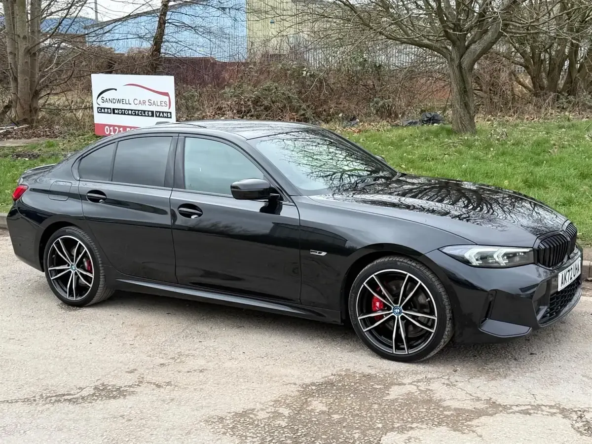 Used BMW 330e M Sport 292 HP (214 kW) 2022 Black Sedan