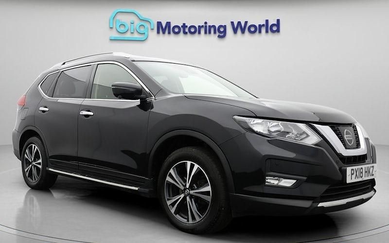 Black Used 2017 Nissan X-Trail N-Connecta SUV | £11,500 (Fair price) - Image 1/4