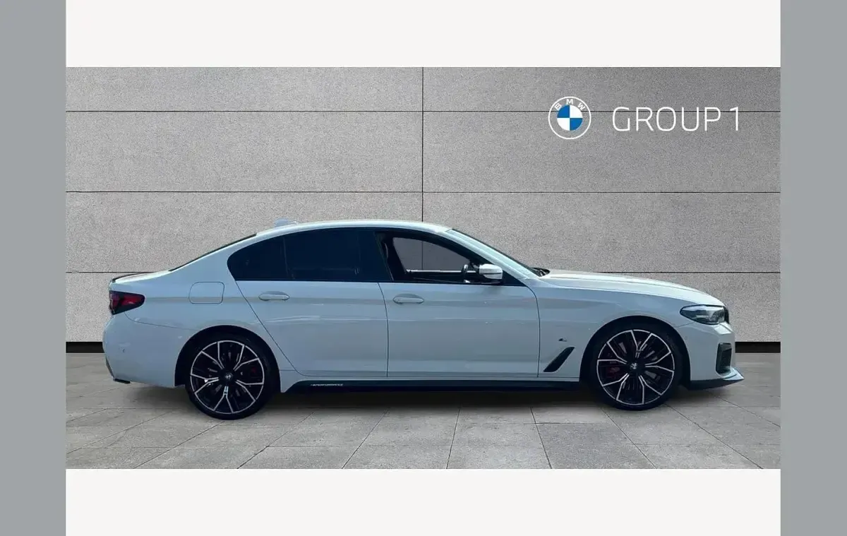 Used BMW 530 M Sport 282 HP (207 kW) 2022 White Sedan