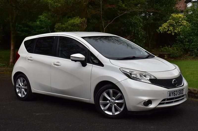 Used Nissan Note S 90 HP (66 kW) 2013 White Hatchback