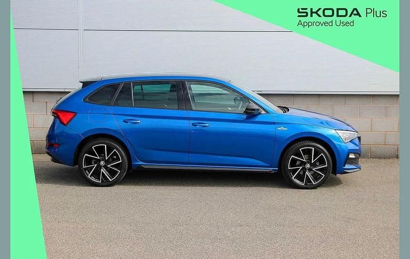 Used Skoda Scala Monte Carlo 150 HP (110 kW) 2021 Race blue metallic Hatchback