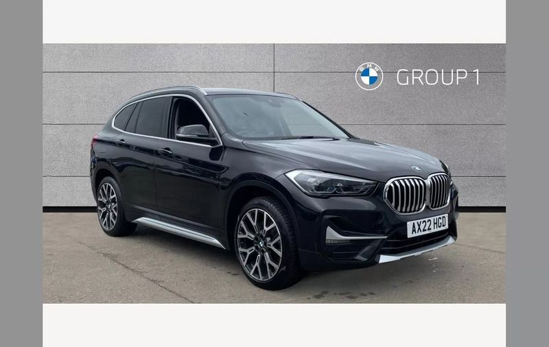 Black Used 2022 BMW X1 xLine SUV | £26,495 (Expensive) - Image 1/4