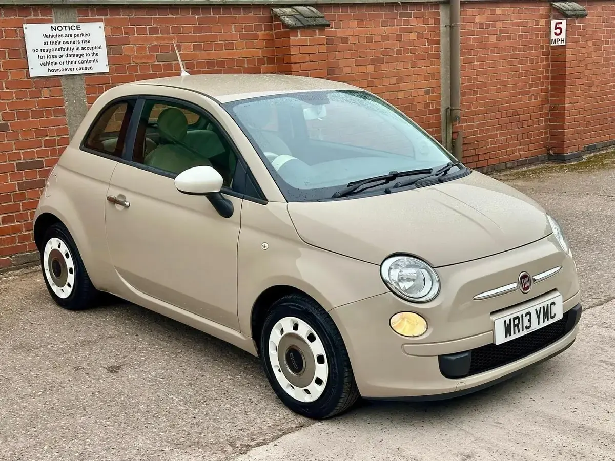 Used Fiat 500 S 69 HP (50 kW) 2013 Beige Hatchback