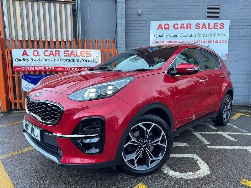 Used Kia Sportage GT-Line 174 HP (127 kW) 2021 Red SUV
