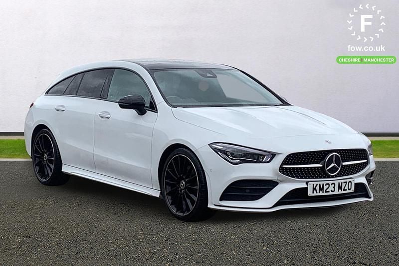 Used Mercedes CLA200 Active 2023 White Estate