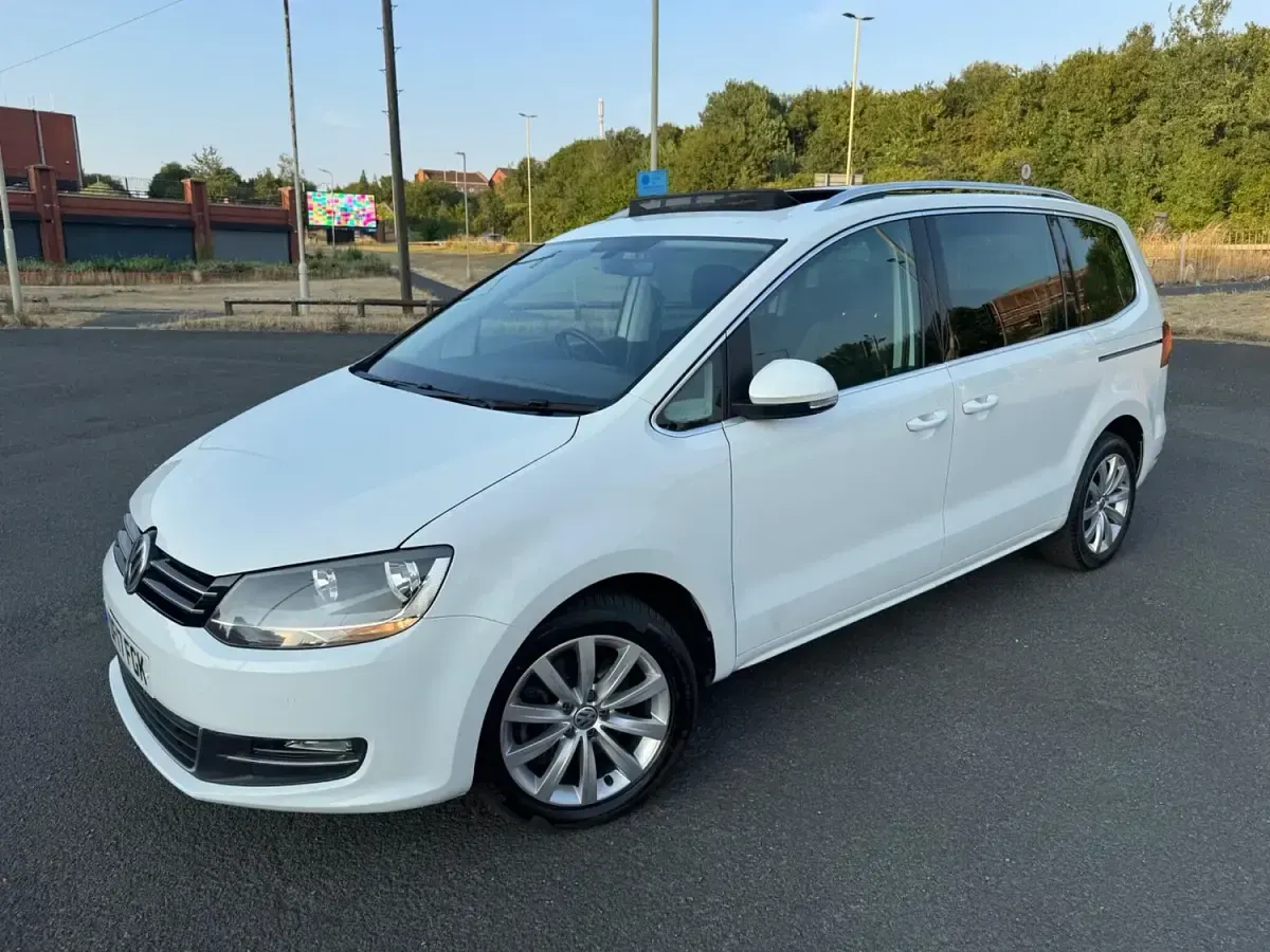 Used VW Sharan SEL 2017 White MPV
