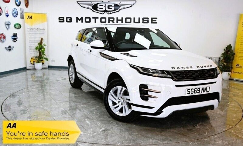 White Used 2019 Land Rover Range Rover evoque R-Dynamic Estate | £20,495 (Good price) - Image 1/4