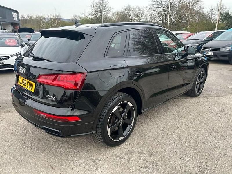 Used Audi Q5 Black Edition 190 HP (139 kW) 2019 Black SUV