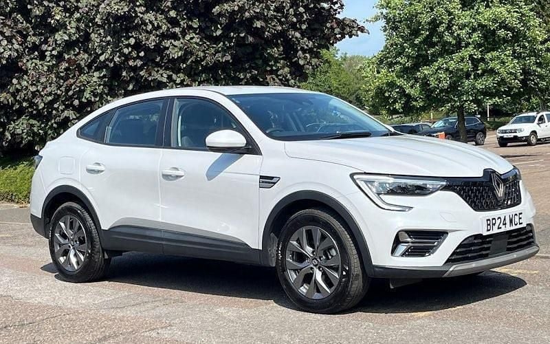 Id metallic pearl white Used 2024 Renault Arkana Evolution SUV | £16,685 (Good price) - Image 1/3