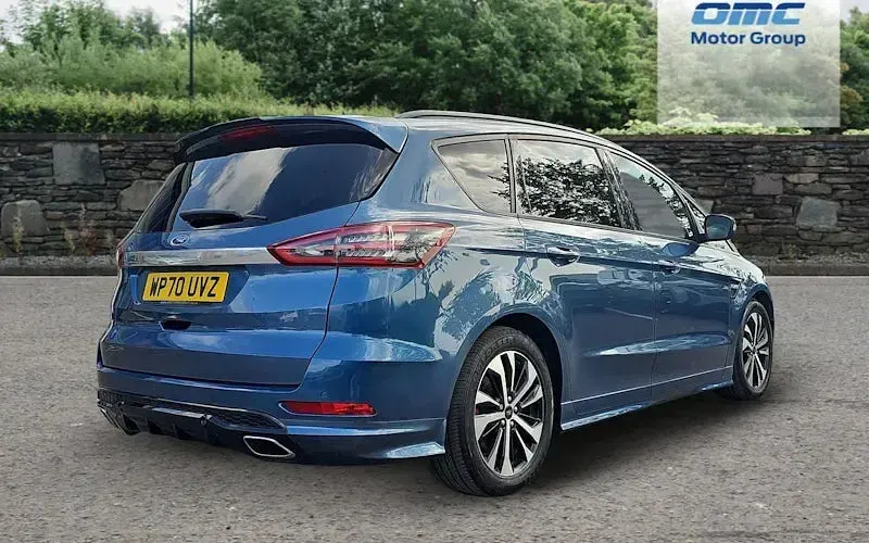 Used Ford S-MAX ST-Line 190 HP (139 kW) 2021 Blue MPV