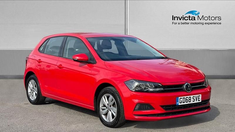 Red Used 2018 VW Polo SE Hatchback | £10,500 (Fair price) - Image 1/4