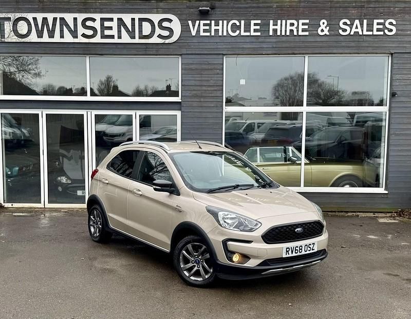 Used Ford Ka Plus Active 85 HP (62 kW) 2018 Silver Hatchback
