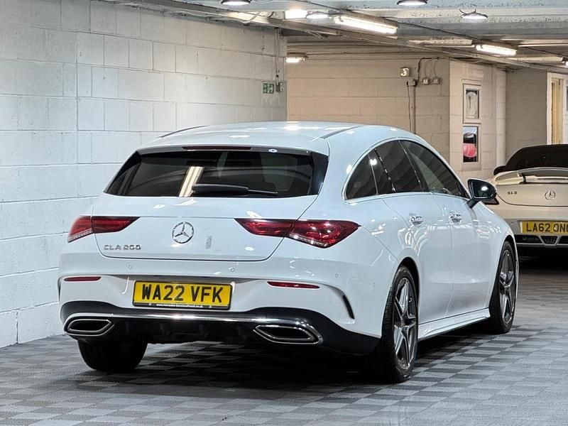 Used Mercedes CLA200 AMG Line Premium 2022 White Estate