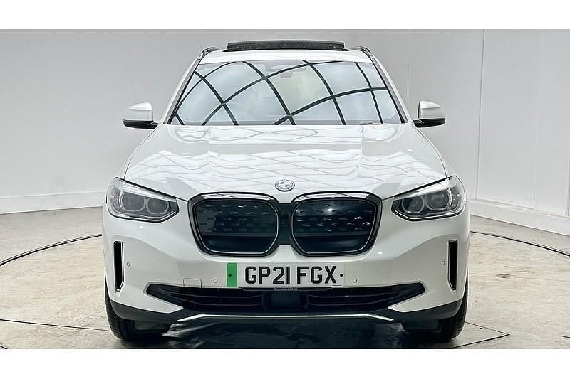 Used BMW iX3 Shadowline 2021 Mineral white SUV