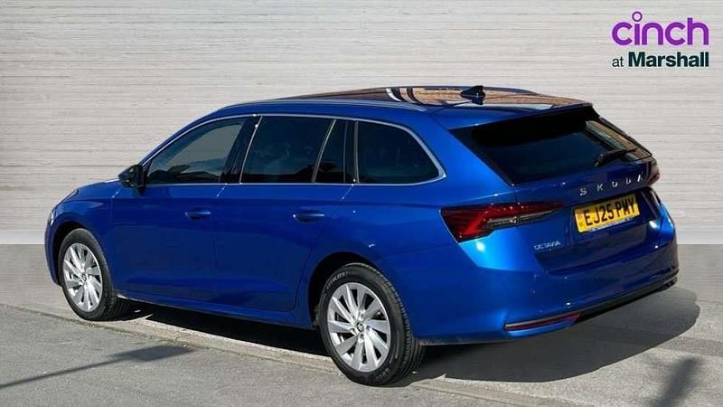 Used Skoda Octavia SE L 150 HP (110 kW) 2025 Blue Estate