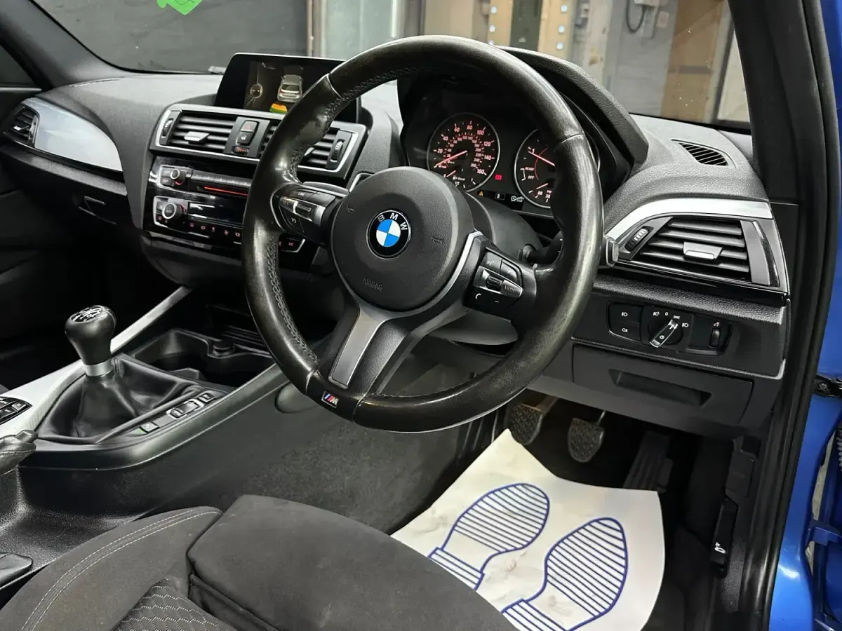 Used BMW 120 M Sport 2017 Blue Hatchback