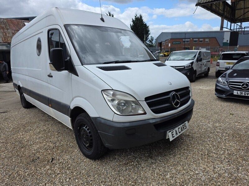 White Used 2008 Mercedes Sprinter Van | £2,395 (Super price) - Image 1/4